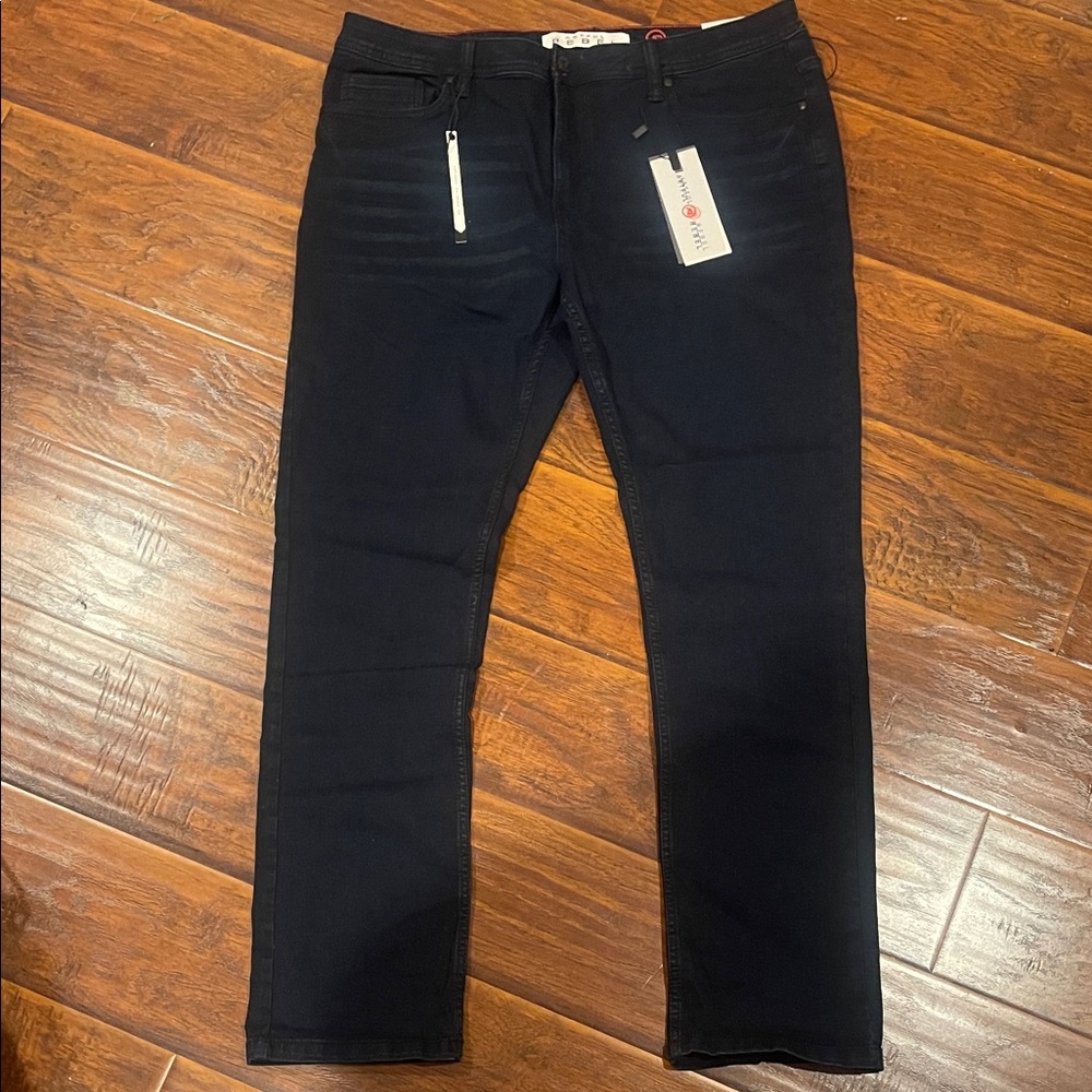 Men's Slim Fit Black Jeans